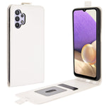 Per Samsung Galaxy A32 5G R64 Texture Custodia protettiva in pelle a vibrazione verticale singola con slot per schede e cornice per foto, For Galaxy A32 5G