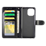 Custodia protettiva a libro orizzontale in pelle Crazy Horse Texture con supporto, slot per schede, portafoglio e cornice per foto, For Xiaomi Mi 11