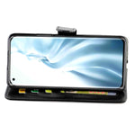 Custodia protettiva a libro orizzontale in pelle Crazy Horse Texture con supporto, slot per schede, portafoglio e cornice per foto, For Xiaomi Mi 11