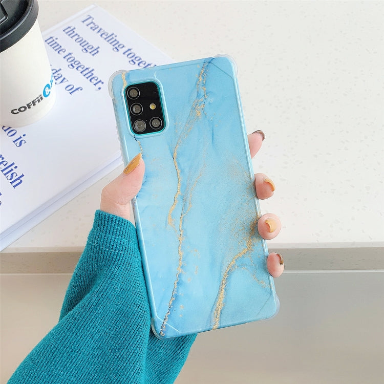Cover posteriore per telefono IMD in marmo dorato con flusso anti-frantumazione a quattro angoli, For Samsung Galaxy S20 FE/S20 lite, For Samsung Galaxy Note20 Ultra, For Samsung Galaxy Note20, For Samsung Galaxy A71(4G), For Samsung Galaxy A51(4G)    ...