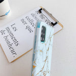 Cover posteriore per telefono IMD in marmo dorato con flusso anti-frantumazione a quattro angoli, For Samsung Galaxy S20 FE/S20 lite, For Samsung Galaxy Note20 Ultra, For Samsung Galaxy Note20, For Samsung Galaxy A71(4G), For Samsung Galaxy A51(4G)    ...