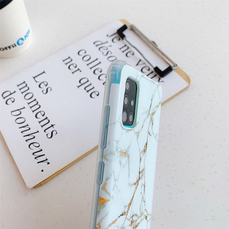 Cover posteriore per telefono IMD in marmo dorato con flusso anti-frantumazione a quattro angoli, For Samsung Galaxy S20 FE/S20 lite, For Samsung Galaxy Note20 Ultra, For Samsung Galaxy Note20, For Samsung Galaxy A71(4G), For Samsung Galaxy A51(4G)    ...