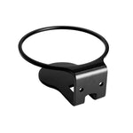 Staffa per gancio universale in lega di alluminio per montaggio a parete per altoparlante per Apple Home Pod Mini, Black, Silver
