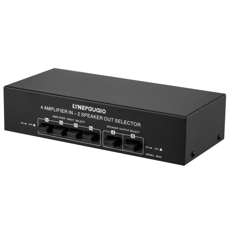 Amplificatore audio 4 ingressi 2 uscite 300W per canale
