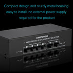 Amplificatore audio 4 ingressi 2 uscite 300W per canale