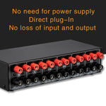 Amplificatore audio 4 ingressi 2 uscite 300W per canale