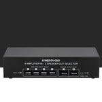 Amplificatore audio 4 ingressi 2 uscite 300W per canale