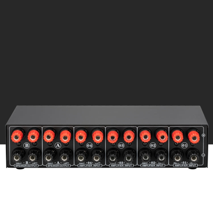 Amplificatore audio 4 ingressi 2 uscite 300W per canale
