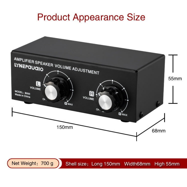 Controller volume altoparlante passivo B050 150W per canale