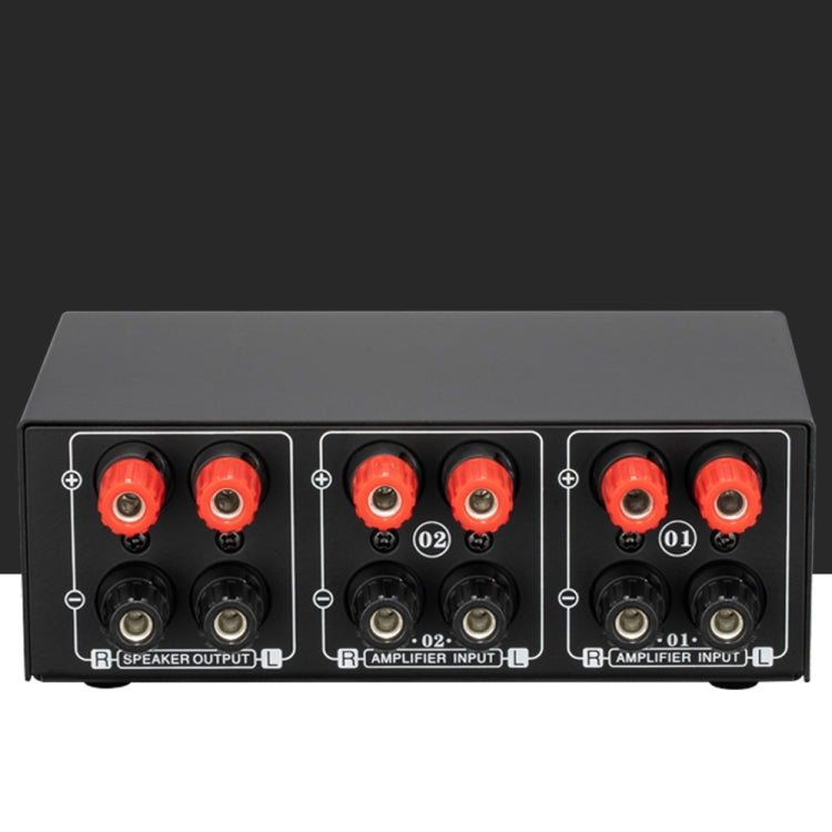 Amplificatore audio 2 ingressi 1 uscita con controllo volume