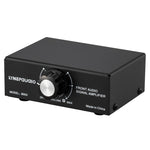 Amplificatore audio stereo con mixer e controllo volume