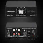 Amplificatore audio stereo con mixer e controllo volume