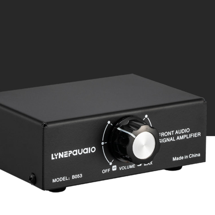 Amplificatore audio stereo con mixer e controllo volume