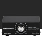 Amplificatore audio stereo con mixer e controllo volume