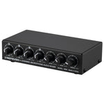 Mixer microfonico a 4 canali con uscita stereo USB 5V