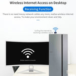 COMFAST CF-723B Mini adattatore WiFi Bluetooth USB 2 in 1 Ricevitore per scheda di rete wireless da 150 Mbps, CF-723B