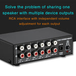 Mixer stereo attivo a 5 canali con uscita USB 5V
