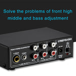 Mixer audio 3 canali con amplificatore e regolatore toni