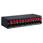 Amplificatore audio 2 ingressi 4 uscite 300W per canale
