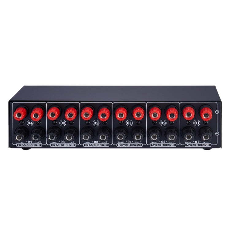 Amplificatore audio 2 ingressi 4 uscite 300W per canale