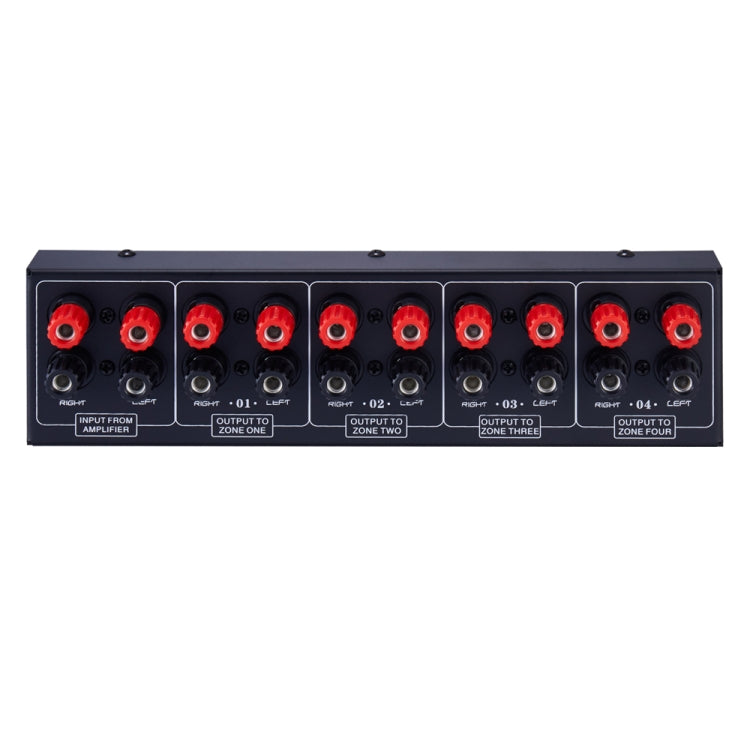 Distributore audio 1 ingresso 4 uscite 300W per canale
