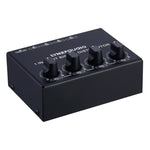 Amplificatore segnale stereo 1 ingresso 4 uscite RCA