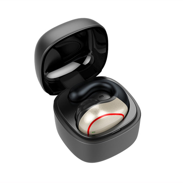 T25 Over-ear Bluetooth 5.0 Auricolare wireless invisibile a un orecchio Chiamata ad alta definizione Auricolare a conduzione ossea in standby super lungo