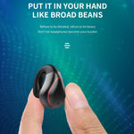 T25 Over-ear Bluetooth 5.0 Auricolare wireless invisibile a un orecchio Chiamata ad alta definizione Auricolare a conduzione ossea in standby super lungo