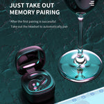 T25 Over-ear Bluetooth 5.0 Auricolare wireless invisibile a un orecchio Chiamata ad alta definizione Auricolare a conduzione ossea in standby super lungo
