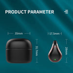 T25 Over-ear Bluetooth 5.0 Auricolare wireless invisibile a un orecchio Chiamata ad alta definizione Auricolare a conduzione ossea in standby super lungo