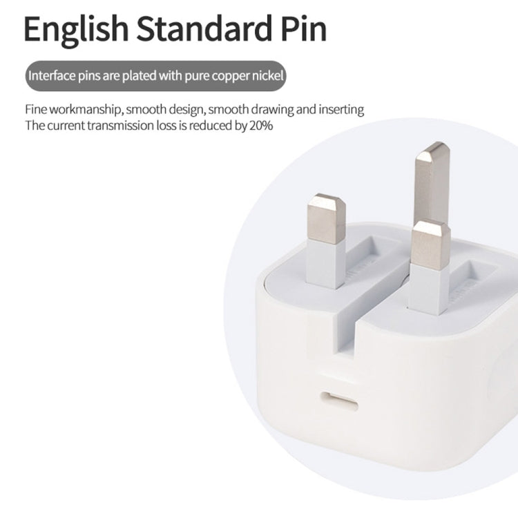 Caricabatterie da viaggio 20W USB-C PD 3.0 con cavo 1m