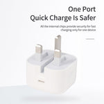 Caricabatterie da viaggio pieghevole 20W USB-C PD 3.0 con cavi 1