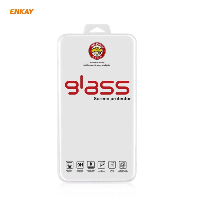 ENKAY Hat-Prince 0.26mm 9H 2.5D Pellicola in vetro temperato con bordo curvo, For Xiaomi Redmi 9T, For Xiaomi Redmi Note 9T, For Xiaomi Redmi K40 / K40 Pro / K40 Pro+, For Samsung Galaxy A52 5G, For Samsung Galaxy A72 5G, For Samsung Galaxy F62