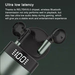 J28 TWS Auricolari Bluetooth senza fili LED Display digitale HIFI Music Sport Auricolare
