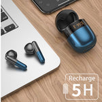 J28 TWS Auricolari Bluetooth senza fili LED Display digitale HIFI Music Sport Auricolare