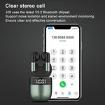 J28 TWS Auricolari Bluetooth senza fili LED Display digitale HIFI Music Sport Auricolare