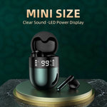 J28 TWS Auricolari Bluetooth senza fili LED Display digitale HIFI Music Sport Auricolare