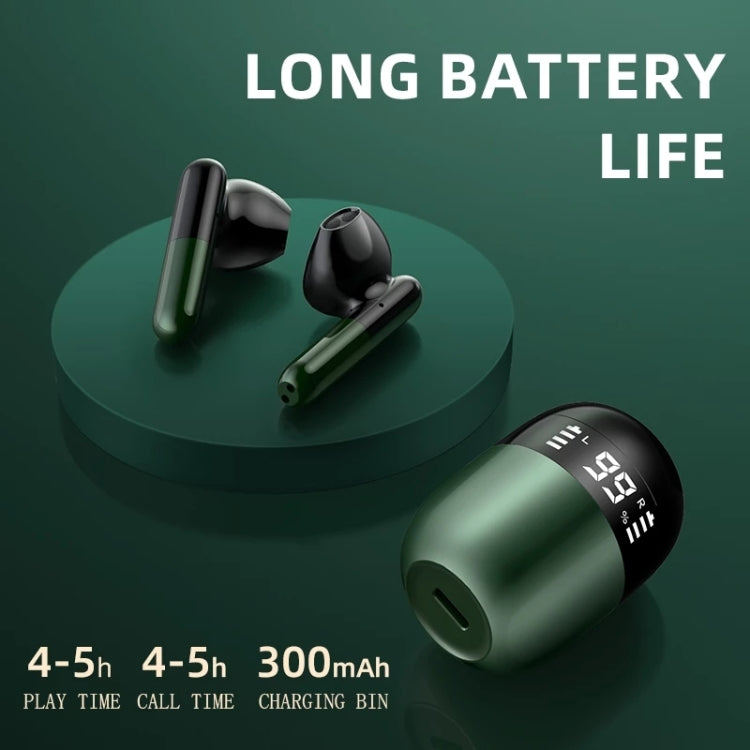 J28 TWS Auricolari Bluetooth senza fili LED Display digitale HIFI Music Sport Auricolare
