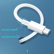 XJ-50 PD 120 W 5 A Cavo dati di ricarica rapida da USB-C/Type-C a USB-C/Type-C, Lunghezza cavo: 2 m, 2m