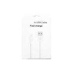 Cavo ricarica rapida USB a 8 pin per iPhone 12 1 metro 3A