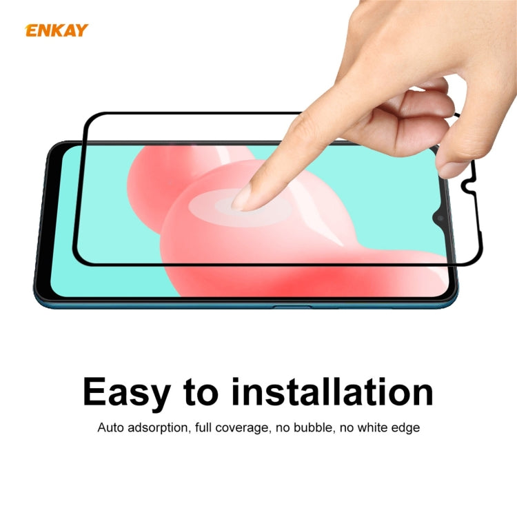 2 PZ ENKAY Hat-Prince Full Glue 0.26mm 9H 2.5D Pellicola a copertura totale in vetro temperato, For Samsung Galaxy A32 5G(2 PCS), For Samsung Galaxy A52 5G, For Samsung Galaxy A72 5G(2pcs)