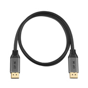 Cavo DisplayPort DisplayPort 1.4 8K HDR 60Hz 32,4 Gbps per video/PC/laptop/TV, lunghezza cavo: 1 m, 1m