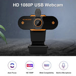 312 1080P HD USB 2.0 PC Desktop Camera Webcam con microfono, lunghezza cavo: circa 1,3 m, Regular, with Tripod, Anti-peep