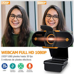 312 1080P HD USB 2.0 PC Desktop Camera Webcam con microfono, lunghezza cavo: circa 1,3 m, Regular, with Tripod, Anti-peep