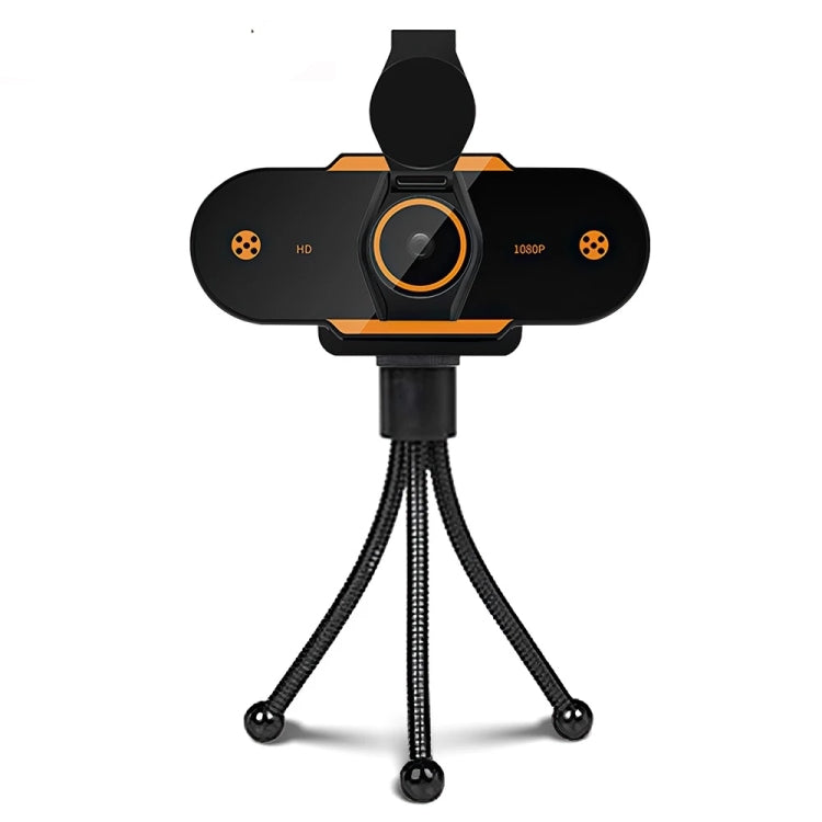 312 1080P HD USB 2.0 PC Desktop Camera Webcam con microfono, lunghezza cavo: circa 1,3 m, Regular, with Tripod, Anti-peep