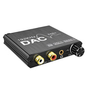 Convertitore audio digitale-analogico Estrattore stereo Amplificatore DAC SPDIF ottico 192Khz 24Bit