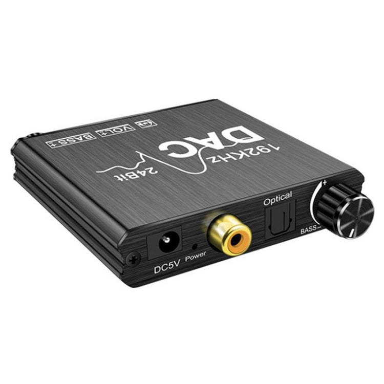 Convertitore audio digitale-analogico Estrattore stereo Amplificatore DAC SPDIF ottico 192Khz 24Bit