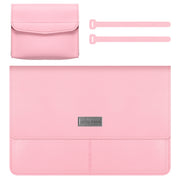 Litchi Pattern PU Leather Waterproof Ultra-sottile Protection Liner Bag Valigetta Borsa da trasporto per laptop per laptop da 13-14 pollici, For 13-14 inch