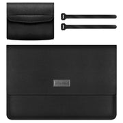 Litchi Pattern PU Leather Waterproof Ultra-sottile Protection Liner Bag Valigetta Borsa da trasporto per laptop per laptop da 13-14 pollici, For 13-14 inch