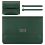 Litchi Pattern PU Leather Waterproof Ultra-sottile Protection Liner Bag Valigetta Borsa da trasporto per laptop per laptop da 13-14 pollici, For 13-14 inch